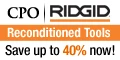 CPO Ridgid Coupons