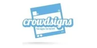 CrowdSigns Coupons