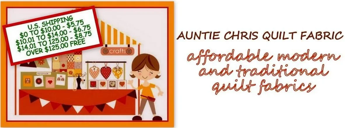 AUNTIE CHRIS QUILT FABRIC Promo Codes