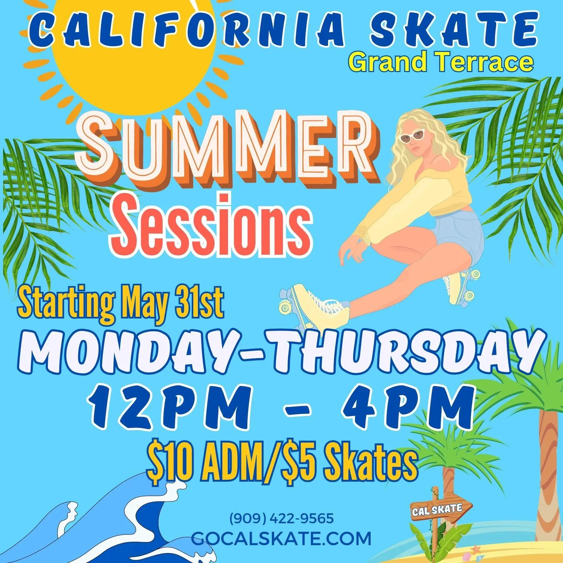 Cal Skate Grand Terrace Promo Codes