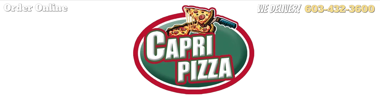 Capri Pizza Windham Nh Promo Codes