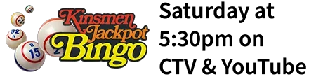 Kinsmen Jackpot Bingo Coupons