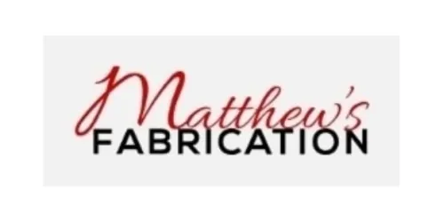 Matthew'S Fabrication Promo Codes