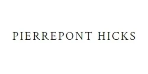 Pierrepont Hicks Promo Codes