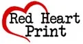 Red Heart Print Promo Codes