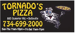 Tornado's Pizza Promo Codes