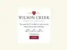 Wilson Creek Winery Coupons